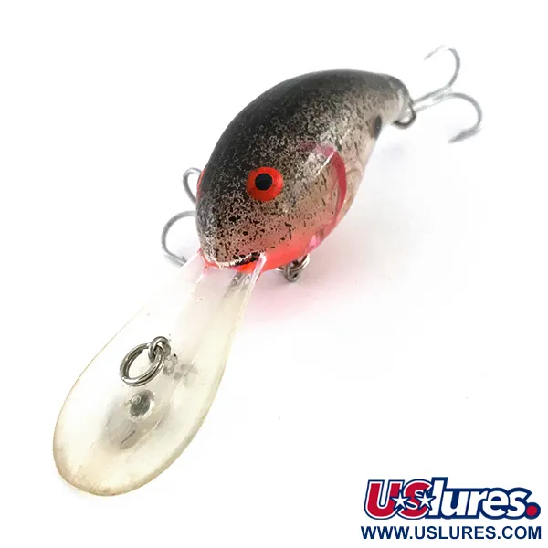 Bandit 100 Crankbait, Plateado/Gris, 7g, Sonajero interno, #8052