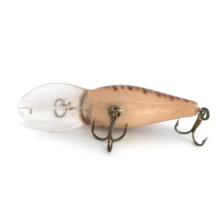 Bomber Model 7A Baby Striper Crankbait, Brown Tiger, 9g, flotante, #8053