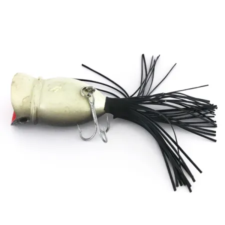 Producers 8054 Popper, Negro / Rojo, 8g, Flecos de goma, #8054