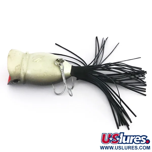 Producers 8054 Popper, Negro / Rojo, 8g, Flecos de goma, #8054