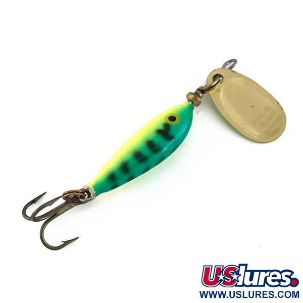 Blue Fox Vibrax Minnow Spin 1 UV Cucharilla, Fire Tiger, 4g, UV, #8062