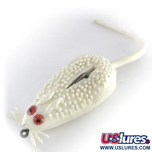 Strike King King Rat Señuelo Superficie, Blanco, 14g, Antialgas, #8065