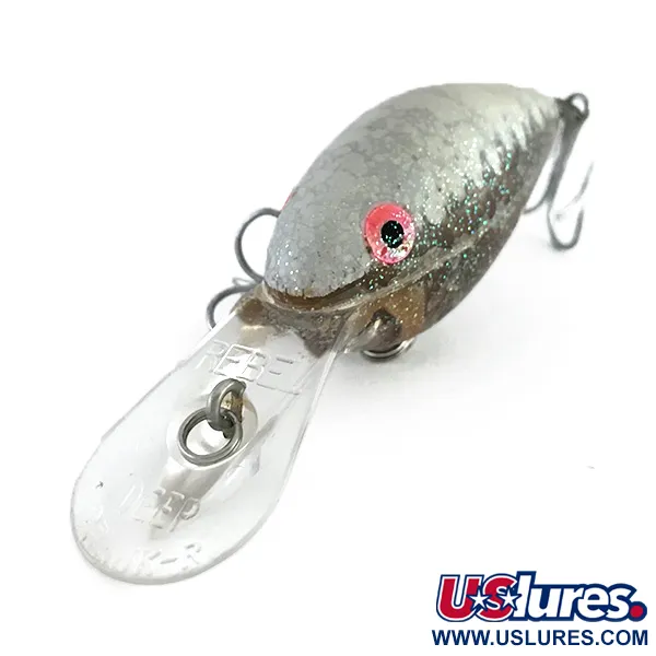 Rebel Deep Crank R Crankbait, Marrón-Oro, 10.5g, Flotante, #8066