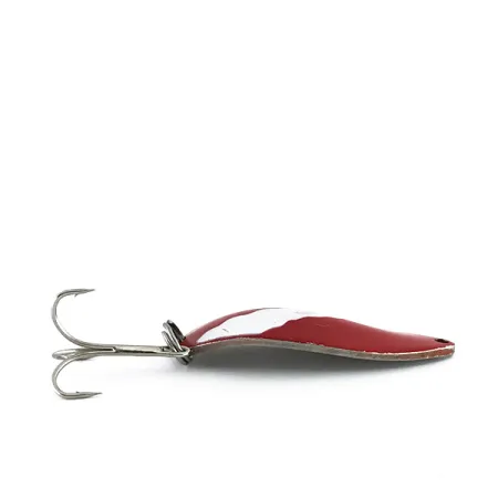 Little Cleo (Hula Girl) Cucharilla, Rojo / Blanco / Níquel, 18g, #8089