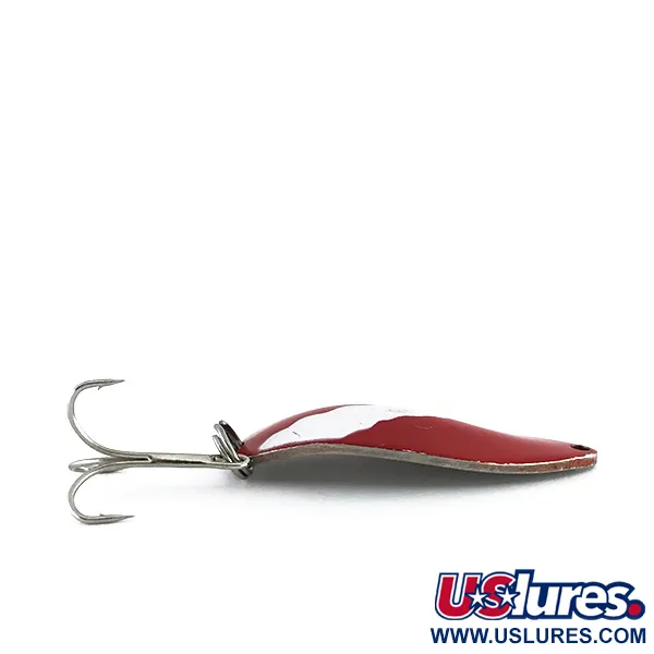 Little Cleo (Hula Girl) Cucharilla, Rojo / Blanco / Níquel, 18g, #8089