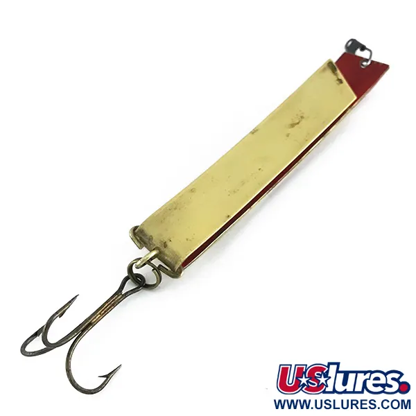 Luhr Jensen Super-Duper 516 Cucharilla, Latón / Rojo, 18g, #8096