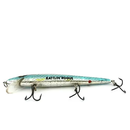 Smithwick Suspending Rattlin’ Rogue Minnow, Plata/Azul, 10g, #8101