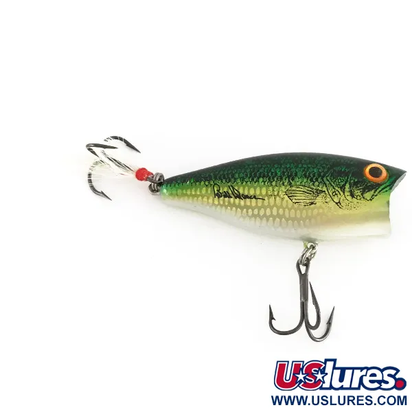 Excalibur Pop'n Image Popper, Bass, 9g, Triple con Plumas, #8118