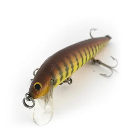 Bagley Bang-O Lure Minnow, Brown Tiger, 10g, Señuelo de madera, #8126