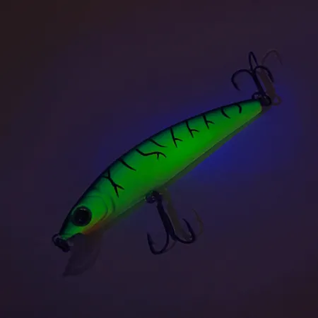 Cotton Cordell 3.5 Minnow Señuelo, Tigre Verde, 7g, UV, #8127