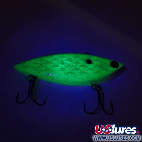 Strike King Diamond Shad UV Lipless Crankbait, Chartreuse, 14g, UV, #8166