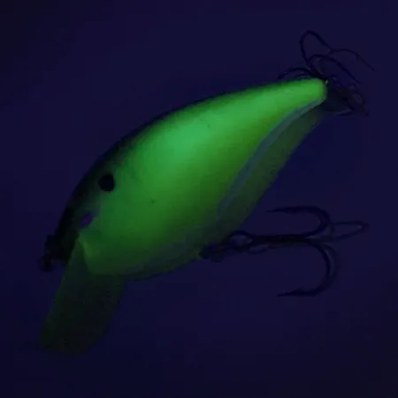 Norman Little N UV Crankbait, Verde, 11g, UV Reactivo, #8198
