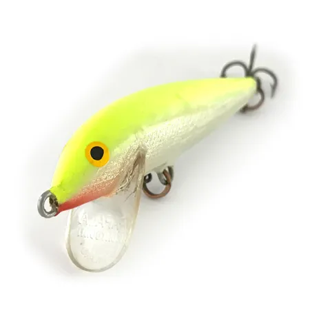 Rapala Countdown UV Señuelo, Chartreuse, 8g, Reactivo UV, #8205