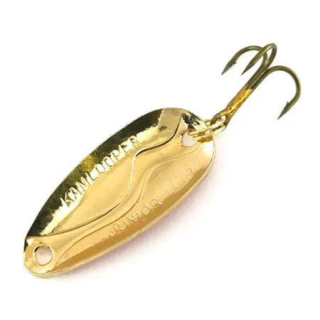 Acme Kamlooper Junior Cucharilla, Rojo/Blanco/Oro, 7g, Vintage, #8216