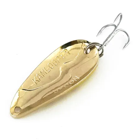 Acme Kamlooper Cucharilla, Amarillo/Rojo/Níquel/Oro, 11g, Ondas, #8242