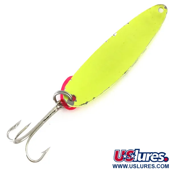 Gator UV Cucharilla Ondulante, Fluorescent Lime, 14g, UV-reactivo, #8246