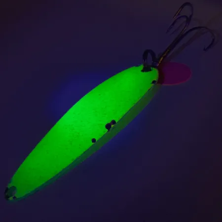 Gator UV Cucharilla Ondulante, Fluorescent Lime, 14g, UV-reactivo, #8246