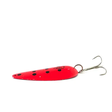 Dardevle Dardevlet UV Cucharilla, Rojo/Níquel, 21g, Acabado UV, #8248