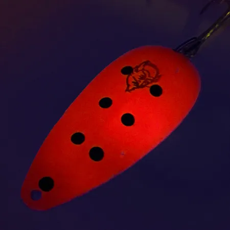 Dardevle Dardevlet UV Cucharilla, Rojo/Níquel, 21g, Acabado UV, #8248