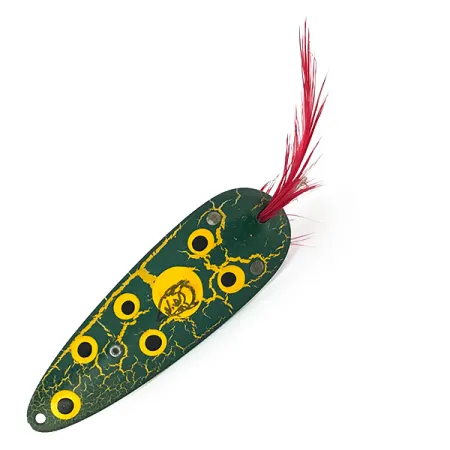 Eppinger Weedless Dardevle Ondulante, Frog/Nickel, 28g, Antialgas, #8249