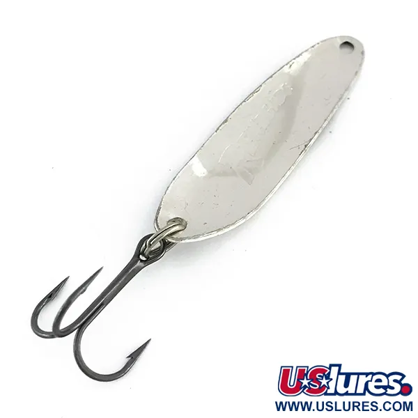 Renegade Cucharilla, Plata / Negro, 9g, Baño de Plata, #8261