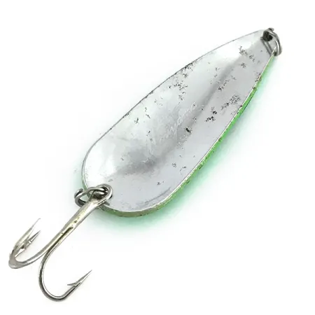 Moriyama Cucharilla, Verde/Níquel, 25g, Patrón diente sierra, #8263