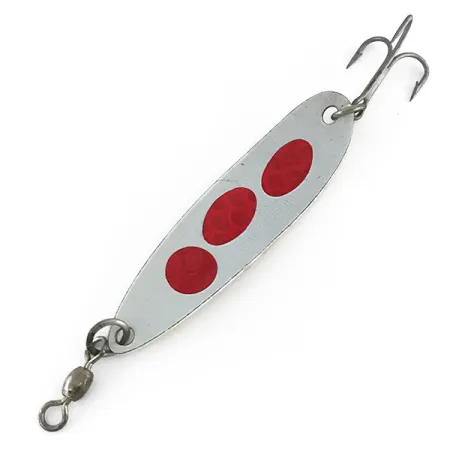 Luhr Jensen Krocodile Die #5 Glow Cucharilla, Pearl, 25g, Glow, #8266