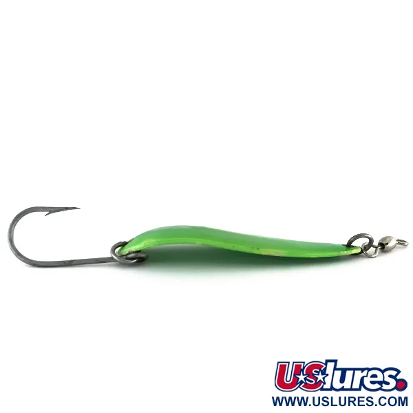 Luhr Jensen Krocodile Die #5 UV Cucharilla, Verde, 25g, Glow, #8270