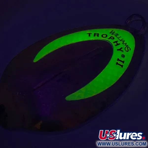 Williams Trophy Cucharilla, Plata, 21g, Punto Glow, #8277