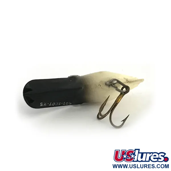 Luhr Jensen Hot Shot M5 Señuelo, Negro / Blanco, 2,5g, #8301