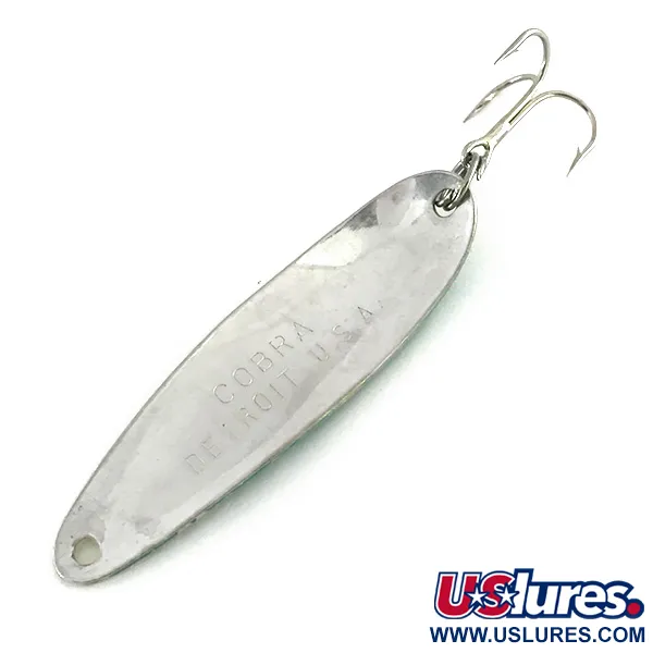 Wolverine tackle Cobra Cucharilla, Plata/Amarillo/Verde, 14g, #8311