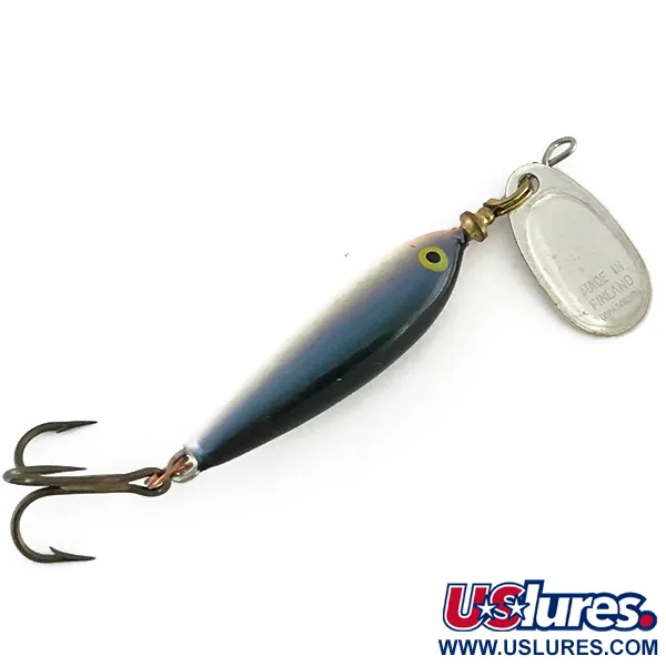 Blue Fox Vibrax Minnow Spin 1 Cucharilla, Níquel, 4g, #8320