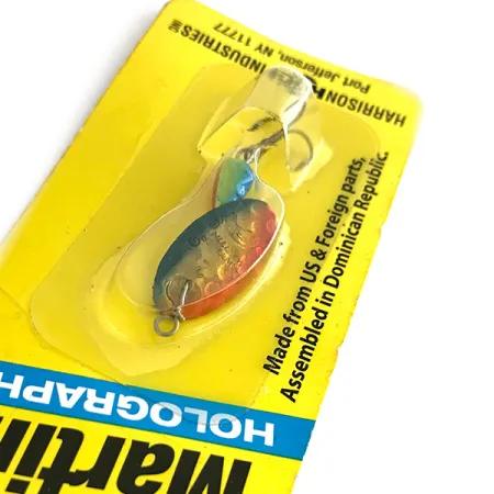 Panther Martin 2 Cucharilla, Rojo/Azul/Dorado, 2.5g, Holográfica, #8334