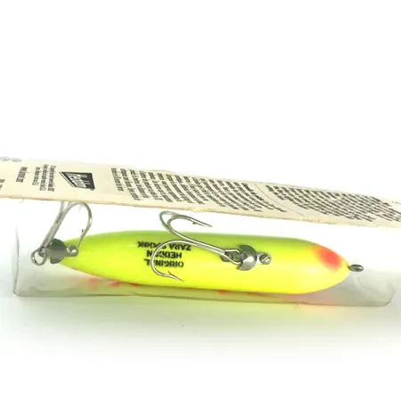 Heddon Zara Spook Señuelo superficie, Amarillo / Rojo, 21g, #8337
