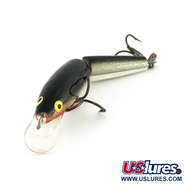 Rapala Jointed J-7 Señuelo, Plata, 4g, articulado, #8376