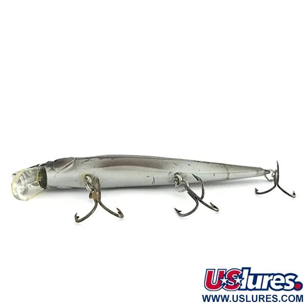Luck E Strike RC STX Jerkbait, Plata, 7g, Suspending, #8395