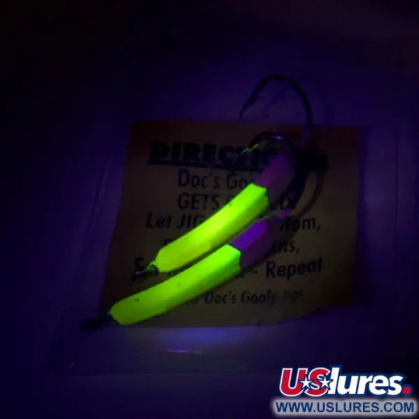 Doc's Goofy Jig UV Jig, Amarillo, 7g, Reacción UV, #8396