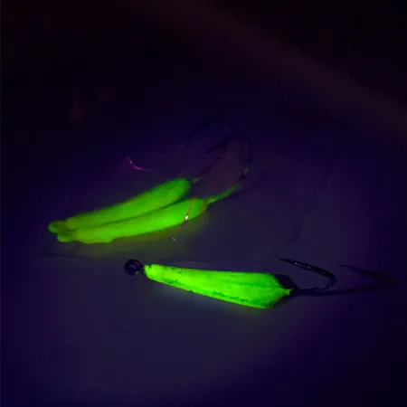 Doc's Goofy Jig Jig Vertical, Amarillo, 7g, UV Glow, #8397