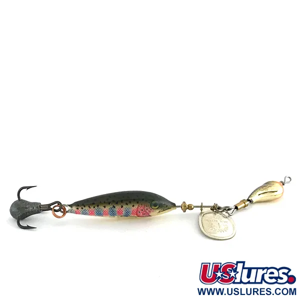 Blue Fox Vibrax Minnow Spin 1 Chaser, Silver/Trout, 12g, Tandem, #8398