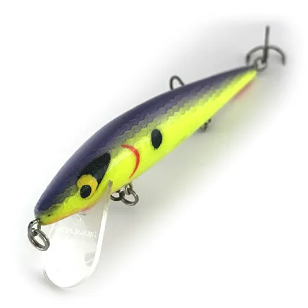 Smithwick Suspending Rattlin’ Rogue Jerkbait, Chartreuse/Púrpura, 12g, #8404