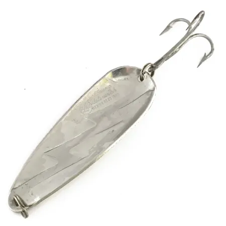 AL&W Tackle Al&W Lightning Waterwitch Cuchara, Níquel/Blanco/Rojo, 36g, #8427