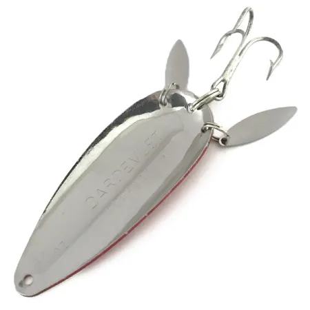 Eppinger Dardevle Dardevlet Klicker Cucharilla, Rojo/Blanco, 21g, #8428