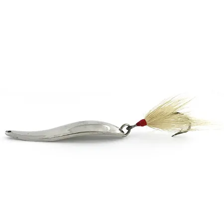Acme Fiord Spoon Cucharilla, Níquel, 21g, anzuelo con plumas, #8438