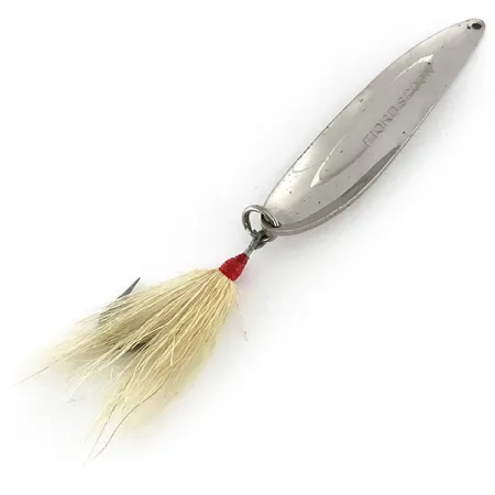Acme Fiord Spoon Cucharilla, Níquel, 21g, anzuelo con plumas, #8438
