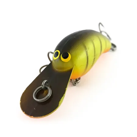 Norman Deep Tiny N UV Crankbait, Tigre Amarillo, 4g, UV-reactivo, #8444