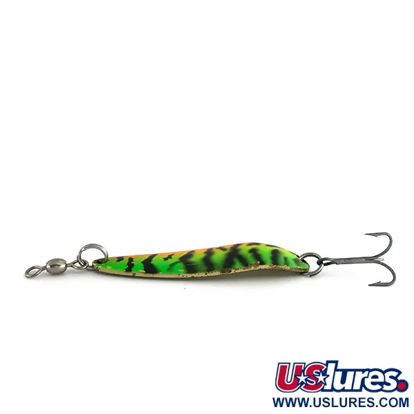 Luhr Jensen Krocodile Die #4 UV Cucharilla, Fire Tiger, 14g, UV, #8466
