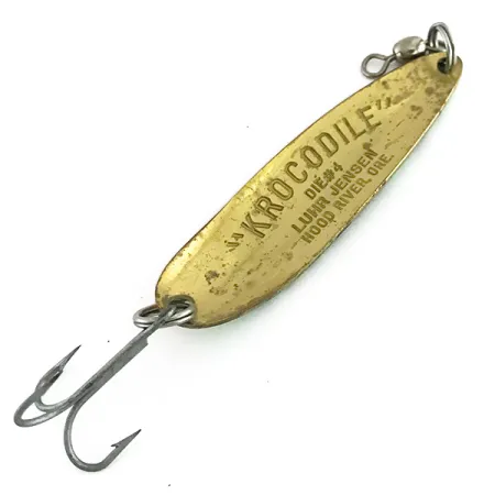 Luhr Jensen Krocodile Die #4 UV Cucharilla, Fire Tiger, 14g, UV, #8466