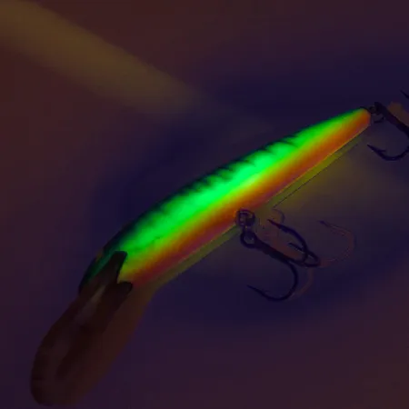 Bagley's Diving Bang-O-Lure Señuelo, Fire Tiger, 12,5g, UV, #8474