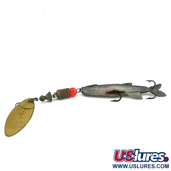 Mepps Comet Mino 1 Cucharilla, Plata, 7g, Hoja Holográfica, #8483