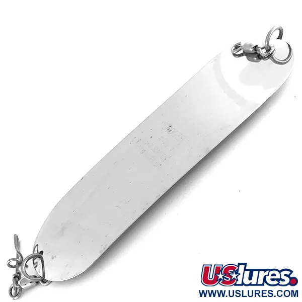 Luhr Jensen Dodger Excitador, Níquel / Verde, 40g, Curricán, #8491